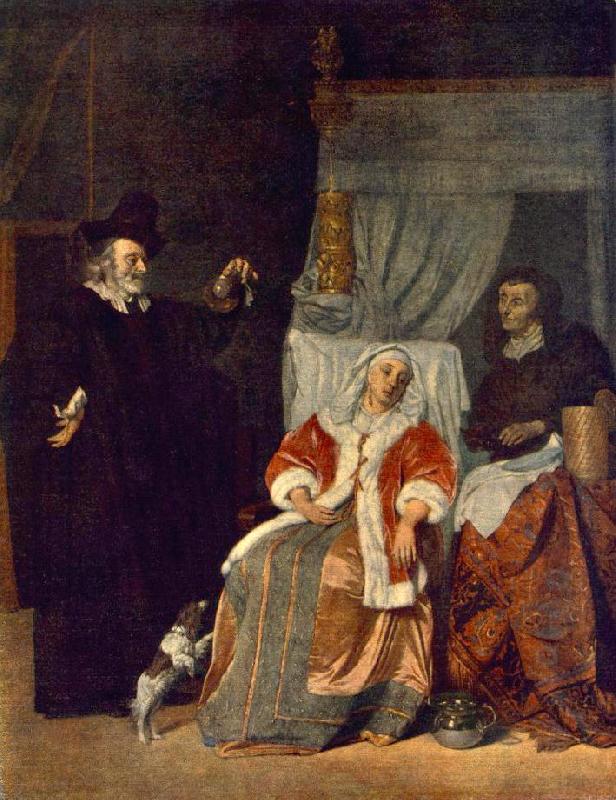 METSU, Gabriel Visit of the Physician sg oil painting picture